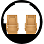 Falcon 900DX Cabin
