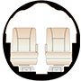 Learjet 60/60XR Cabin