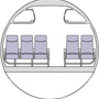 McDonnel Douglas DC-9 Cabin