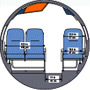 Saab 2000 Cabin